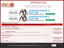 Tablet Screenshot of modellbahnportal.forenking.com