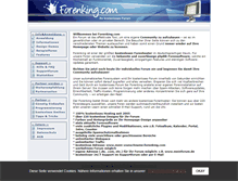 Tablet Screenshot of forenking.com